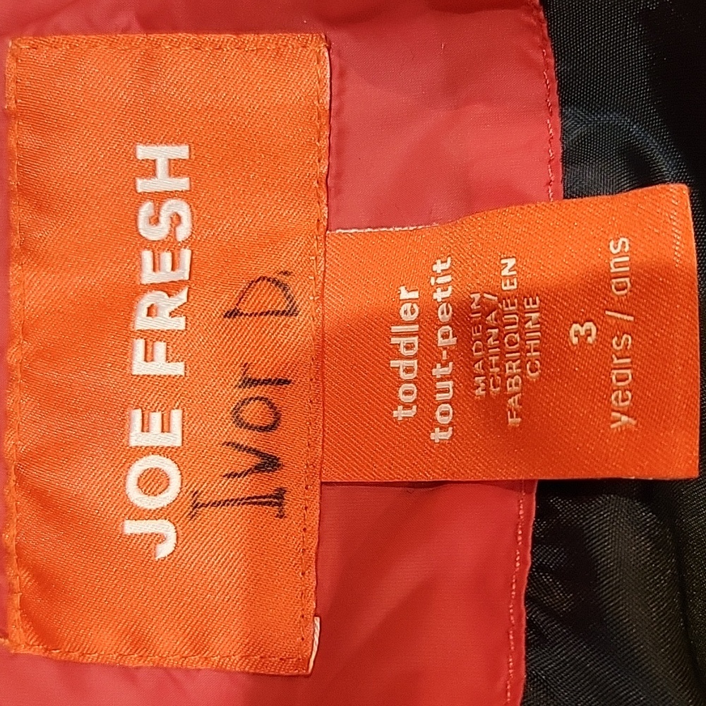 3T Joe Fresh Puffer - Picture 4 of 4